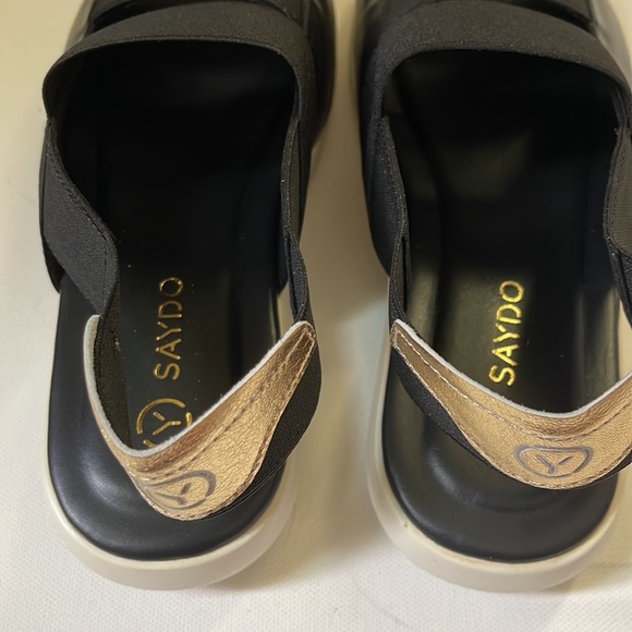Saydo Women’s Lightweight Comfy Sandals Black Size 39 (US 8.5) - Picture 10 of 12